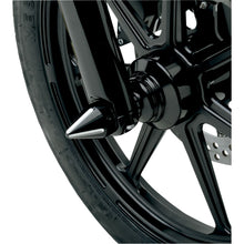 LA Choppers Axle Caps - Black Cut - Spike [MPN: LA-7813-00B]_413957