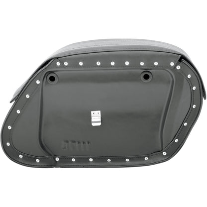 Saddlemen Drifter Rigid Slant Saddlebag - Black 3501-0232_550555