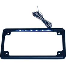 Custom Dynamics LED License Plate Frame - Black LPF-HRZ-B-LP_367558
