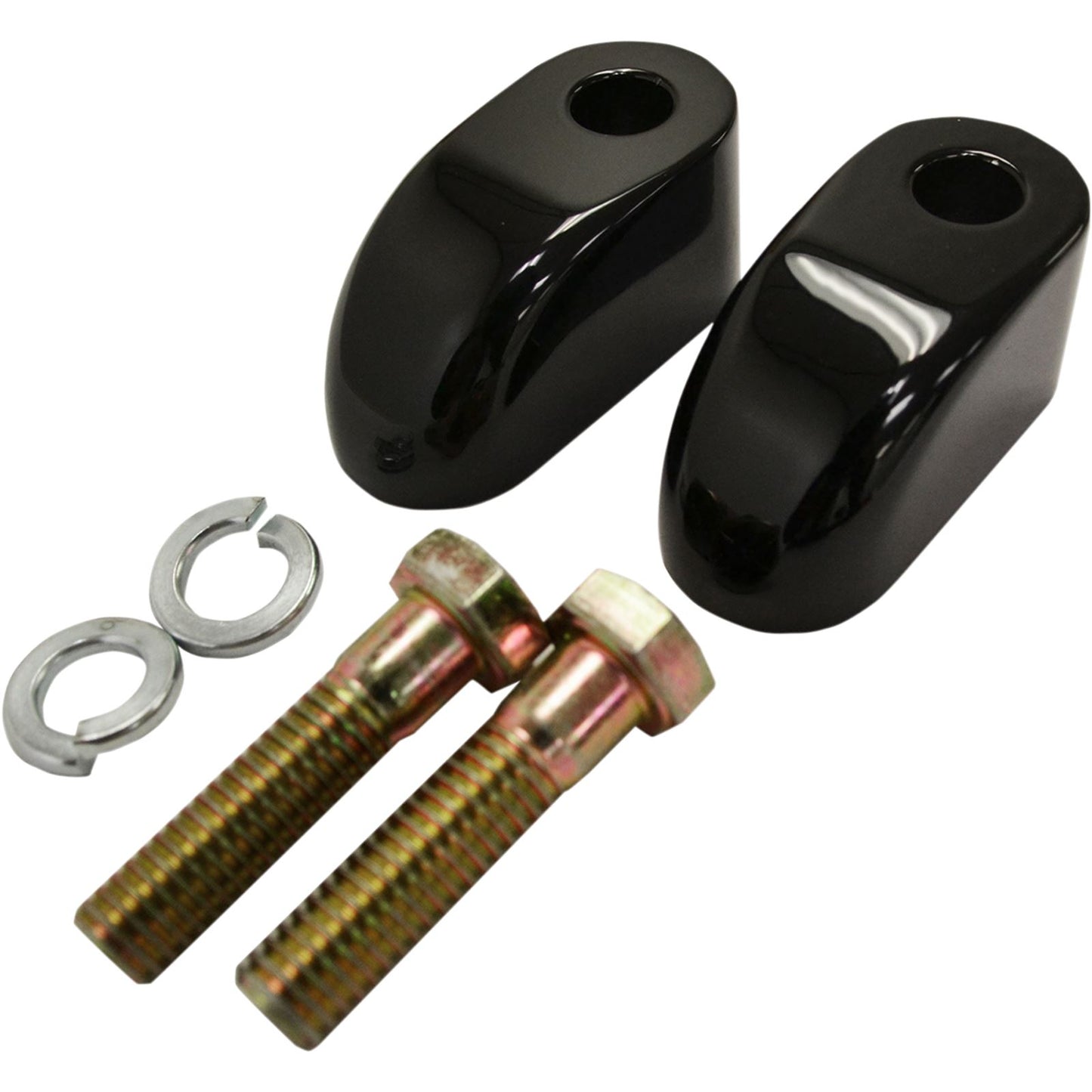LA Choppers Riser Extensions - Pullback - 1" - Black [MPN: LA-7416-01B]_414865