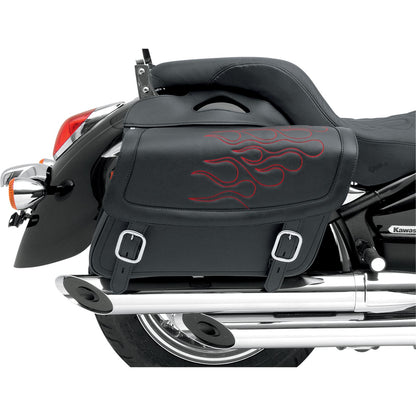 Saddlemen Flame Saddlebag - Red - Jumbo X021-05-0422_549038