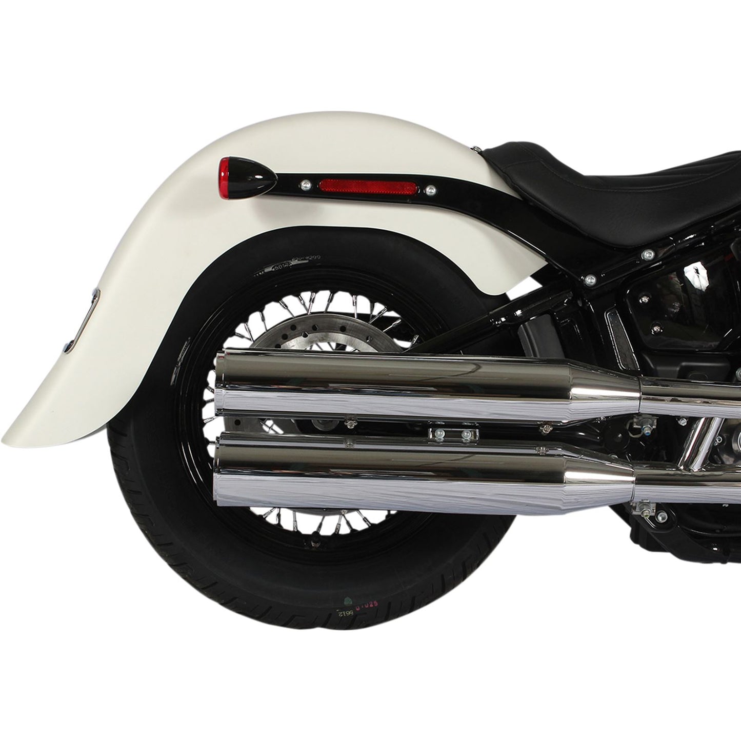 Klock Werks Benchmark Rear Fender - Frenched - Steel - E-Coated - '18-'20 FLSL [MPN: KW05-01-0541-F]_409434