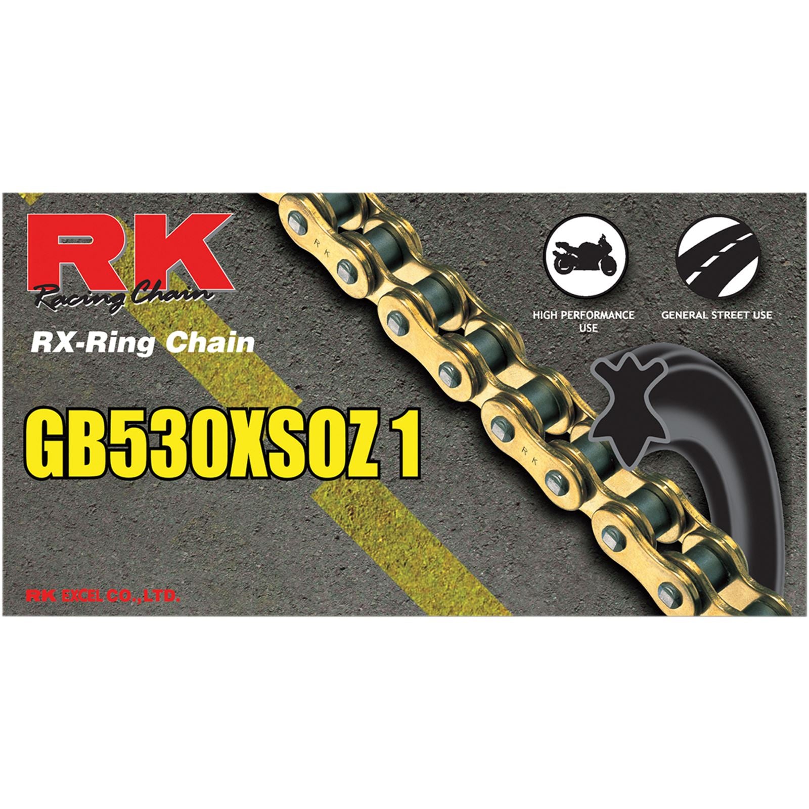 RK Chain 530 XSOZ1 - Chain - 100 Feet [MPN: 530XSOZ1-100 FT]_466950