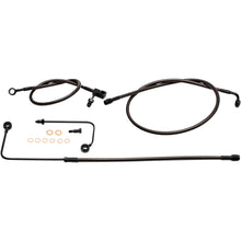 LA Choppers Brake Lines - 12" - 14" Ape Hanger Handlebars - Midnight [MPN: LA-8151B13M]_416707