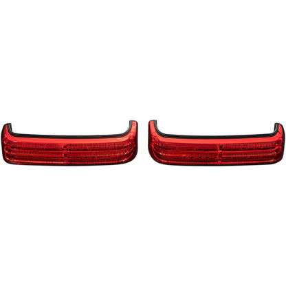 Custom Dynamics Saddlebag Lights - SS6 - Black/Red PB-SB-SS6-BR_368112