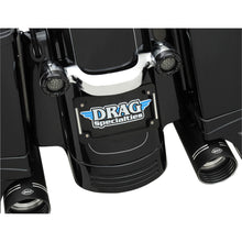 Custom Dynamics Tri-Radius License Plate Frame with Flushmount LEDs - Black TF06-B_367573