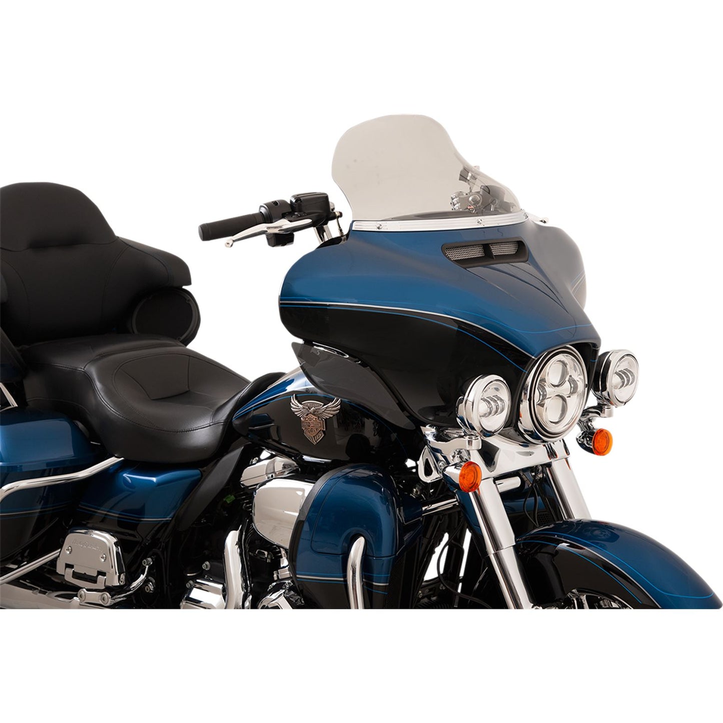 Klock Werks Windshield - 10.5" - Tinted - FLH '14+ [MPN: KW05-01-0466-T]_409708