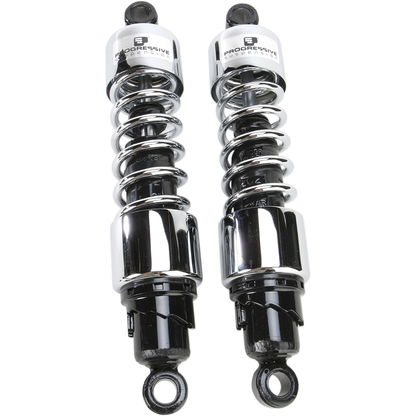 Progressive Suspension Shocks - 412 Cruiser Series - Chrome - 13.5" - Heavy Duty [MPN: 412-4255C]_459190