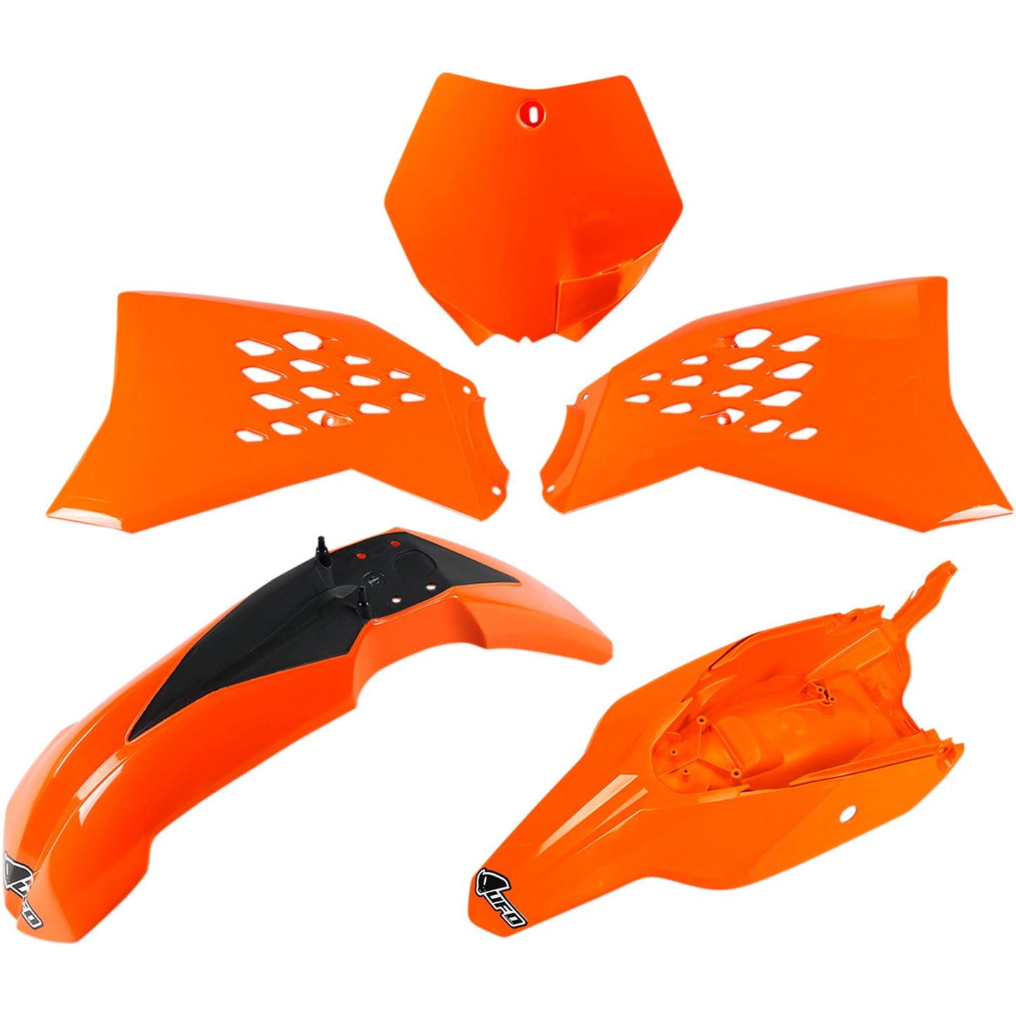 UFO Plastics Body Kit - Orange/Black - 65SX - '12-'14 [MPN: KTKIT525-127]_488147
