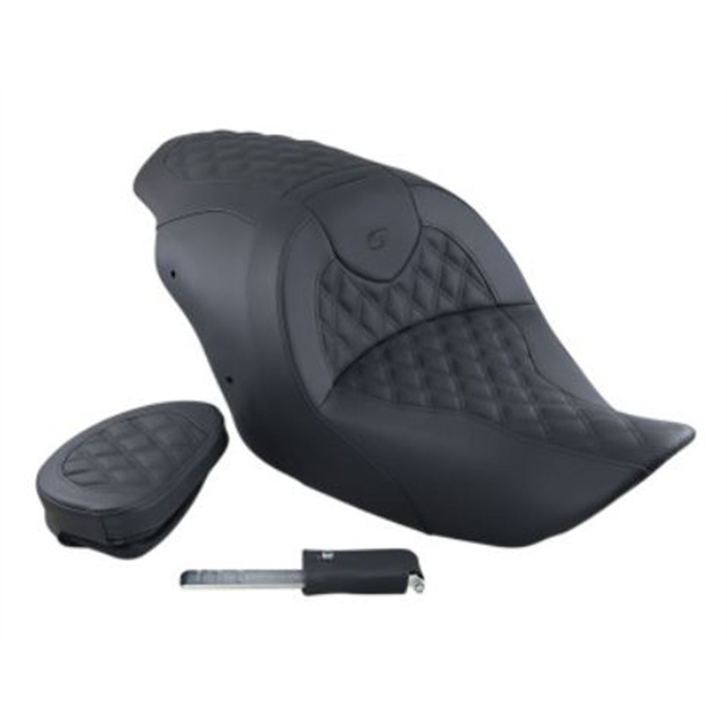 Saddlemen Roadsofa™ Seat - Lattice Stitched - Backrest - F6B H23-20-182BR_640237