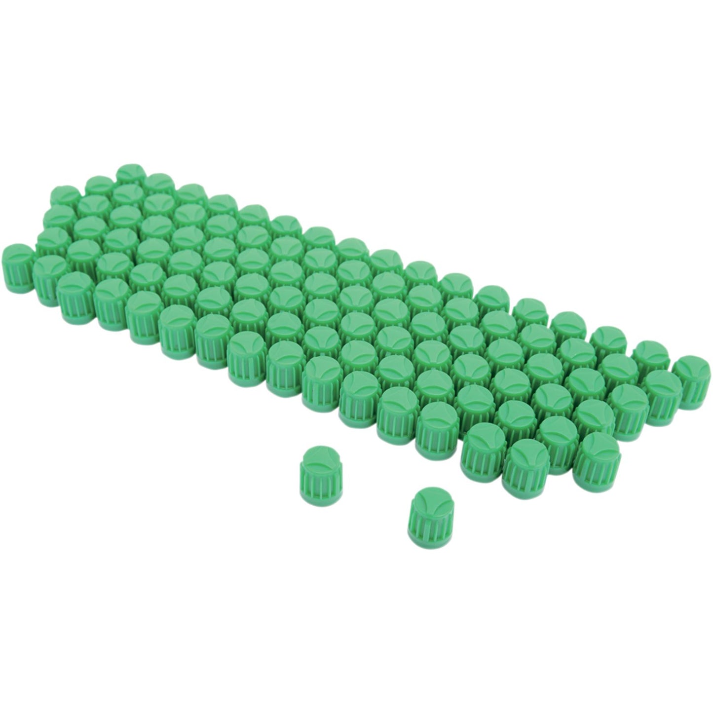 K&L Valve Cap Stem - Green - 100/Pack 32-9988_403544