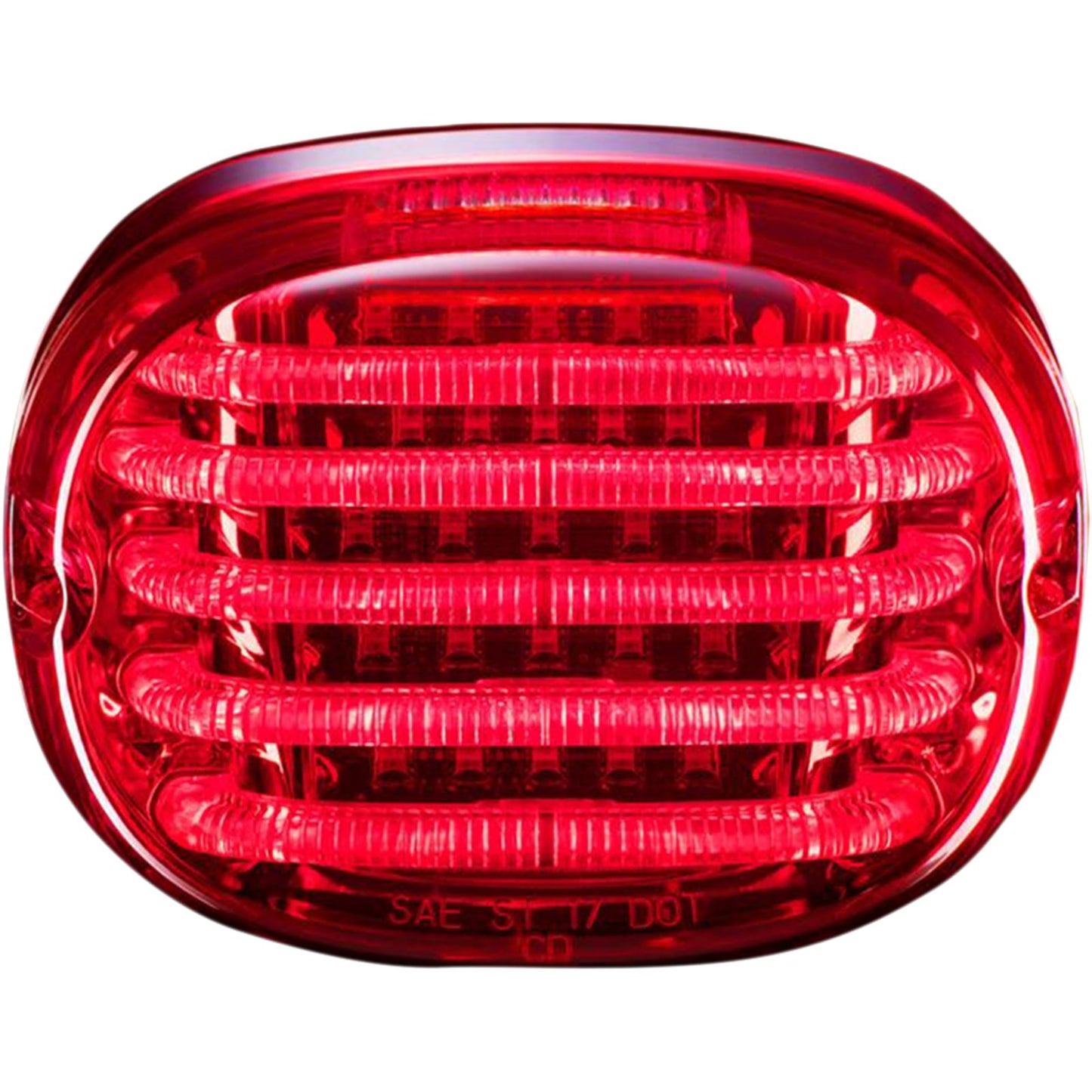 Custom Dynamics Taillight with License Plate Illumination Window - Red PB-TL-SBW-R_367355