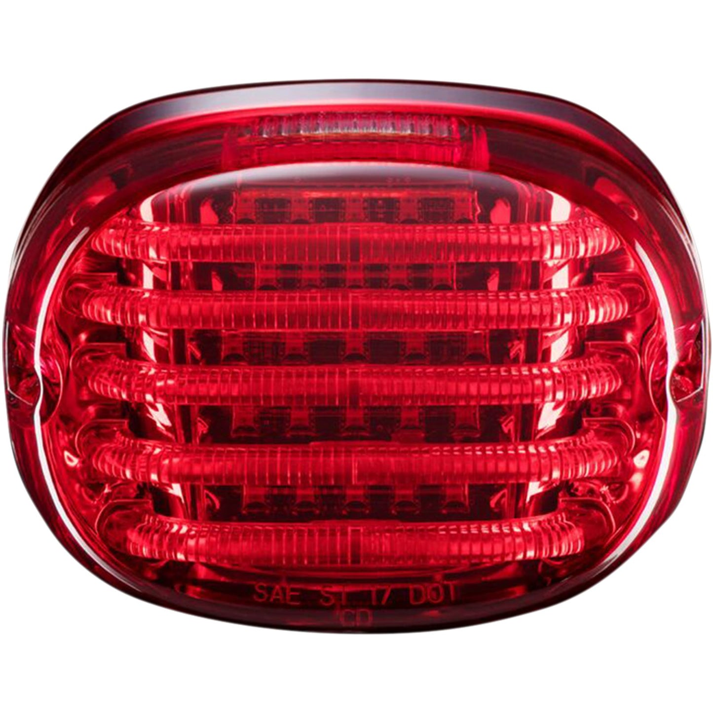 Custom Dynamics Taillight with License Plate Illumination Window - Red PB-TL-SBW-R_367357