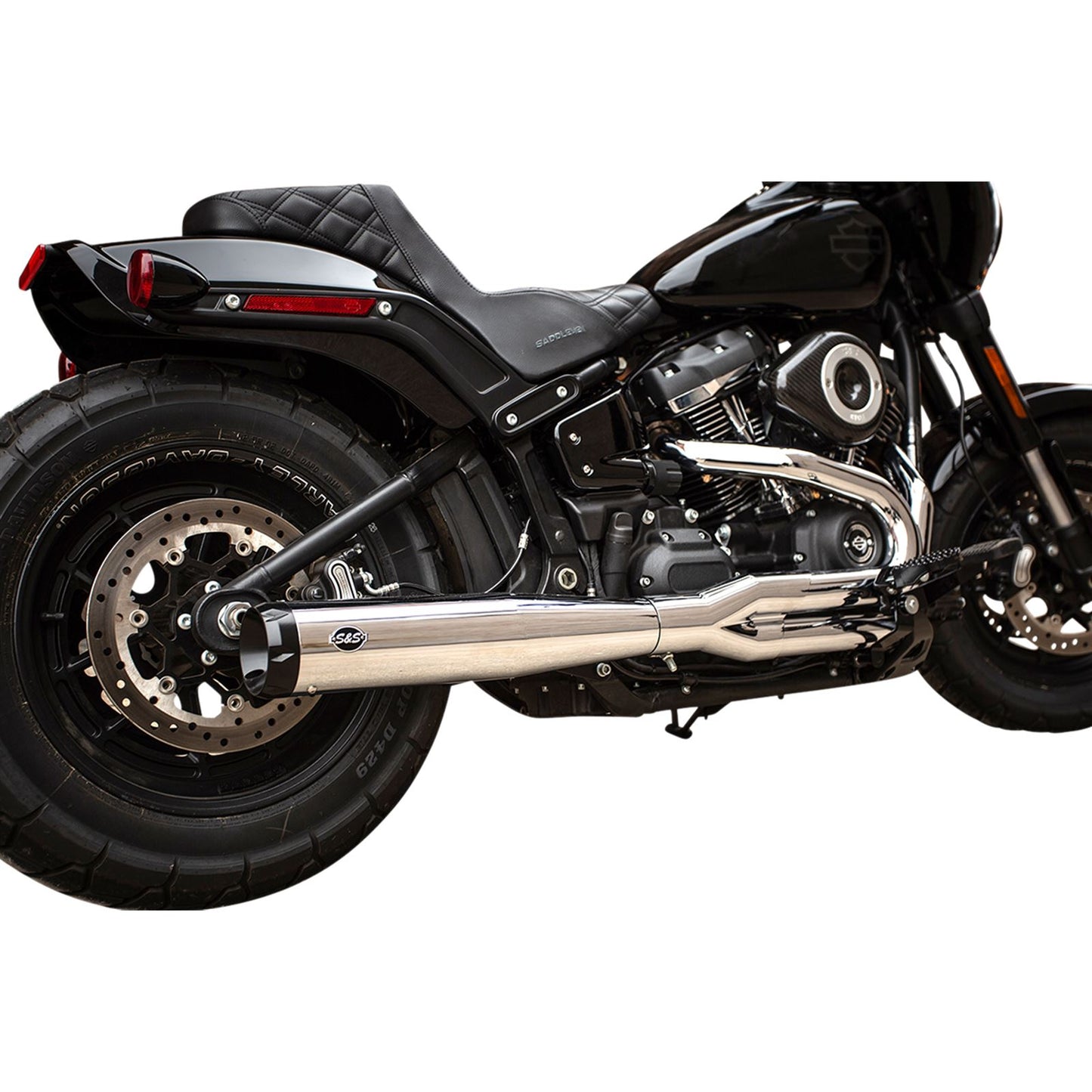 S&S Cycle 2:1 Exhaust System - Chrome - Softail '18-'19 550-0790_470002
