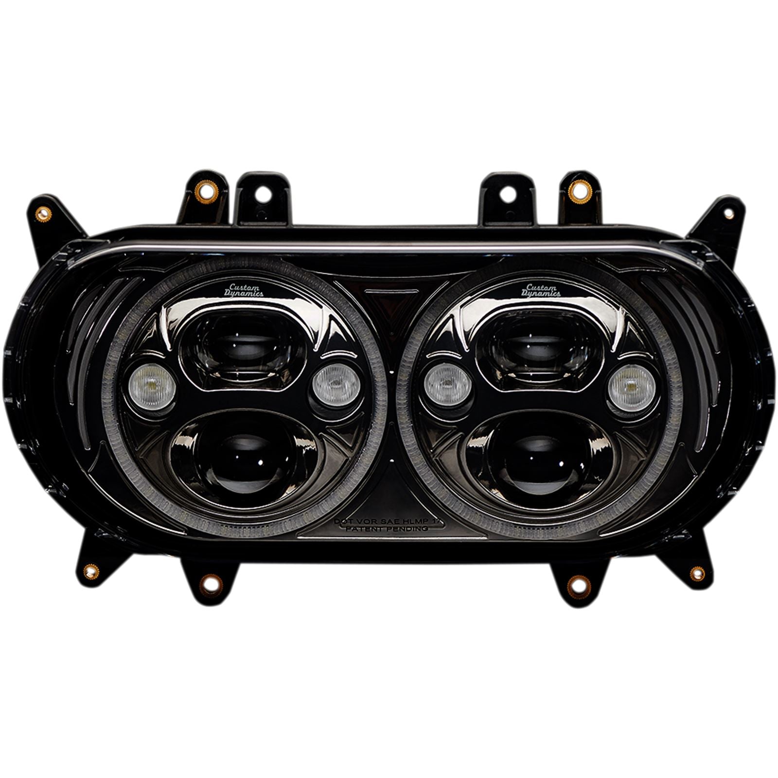 Custom Dynamics Headlight 15-20 FLTR - Black CDTB-RG-15-B_367259