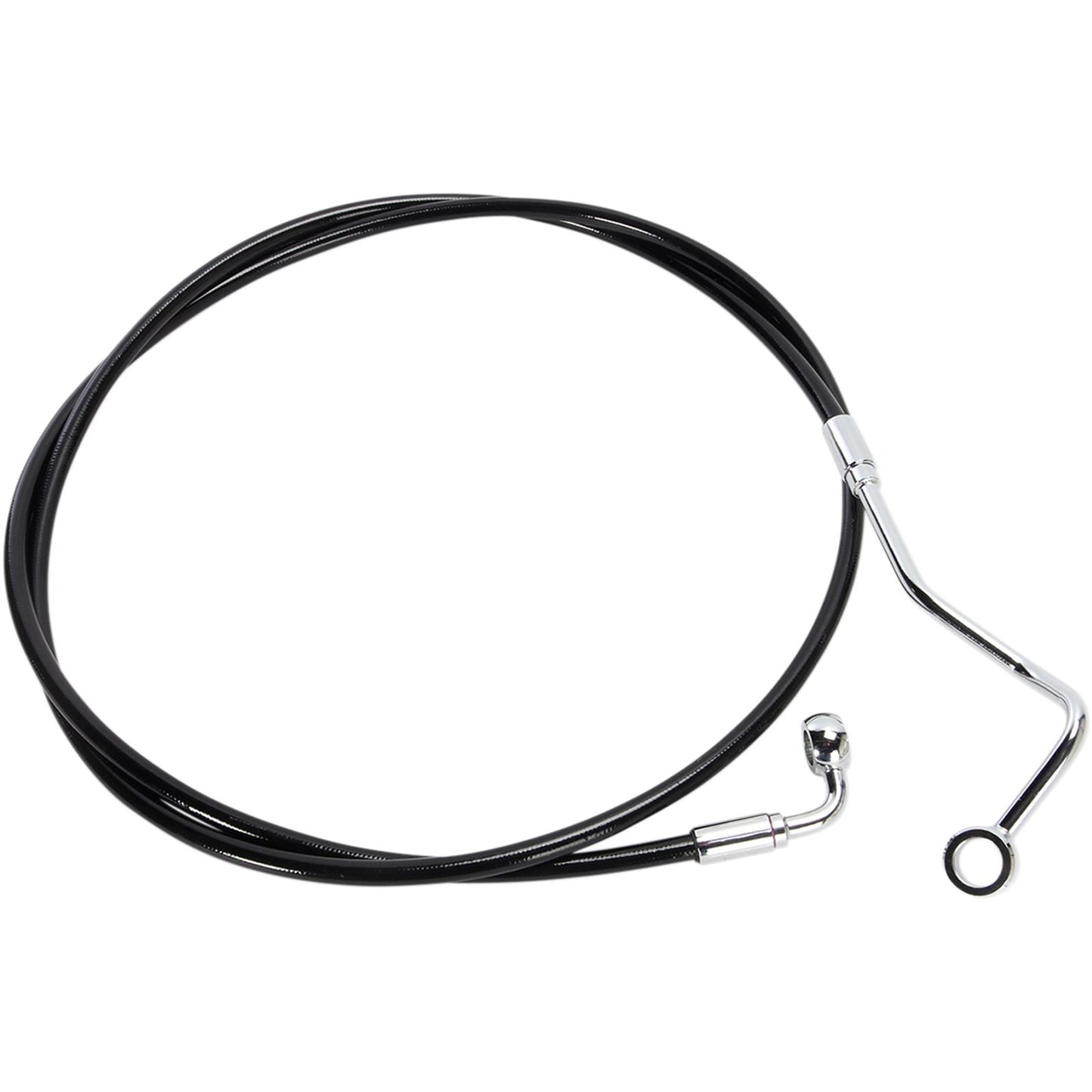 Magnum XR Upper Brake Line - 35-1/4" - Black/Chrome Fittings [MPN: SBC1407-30]_422705