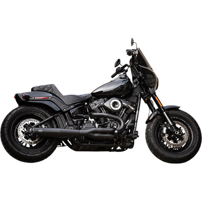 S&S Cycle 2:1 Exhaust System - Black - Softail '18-'19 550-0788_470003