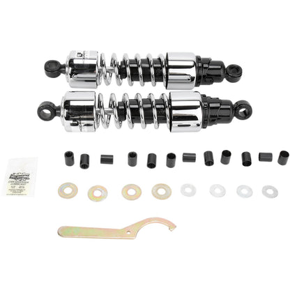Progressive Suspension Shocks - 412 Cruiser Series - Chrome - 13" - Standard/Heavy Duty 412-4210C_459612