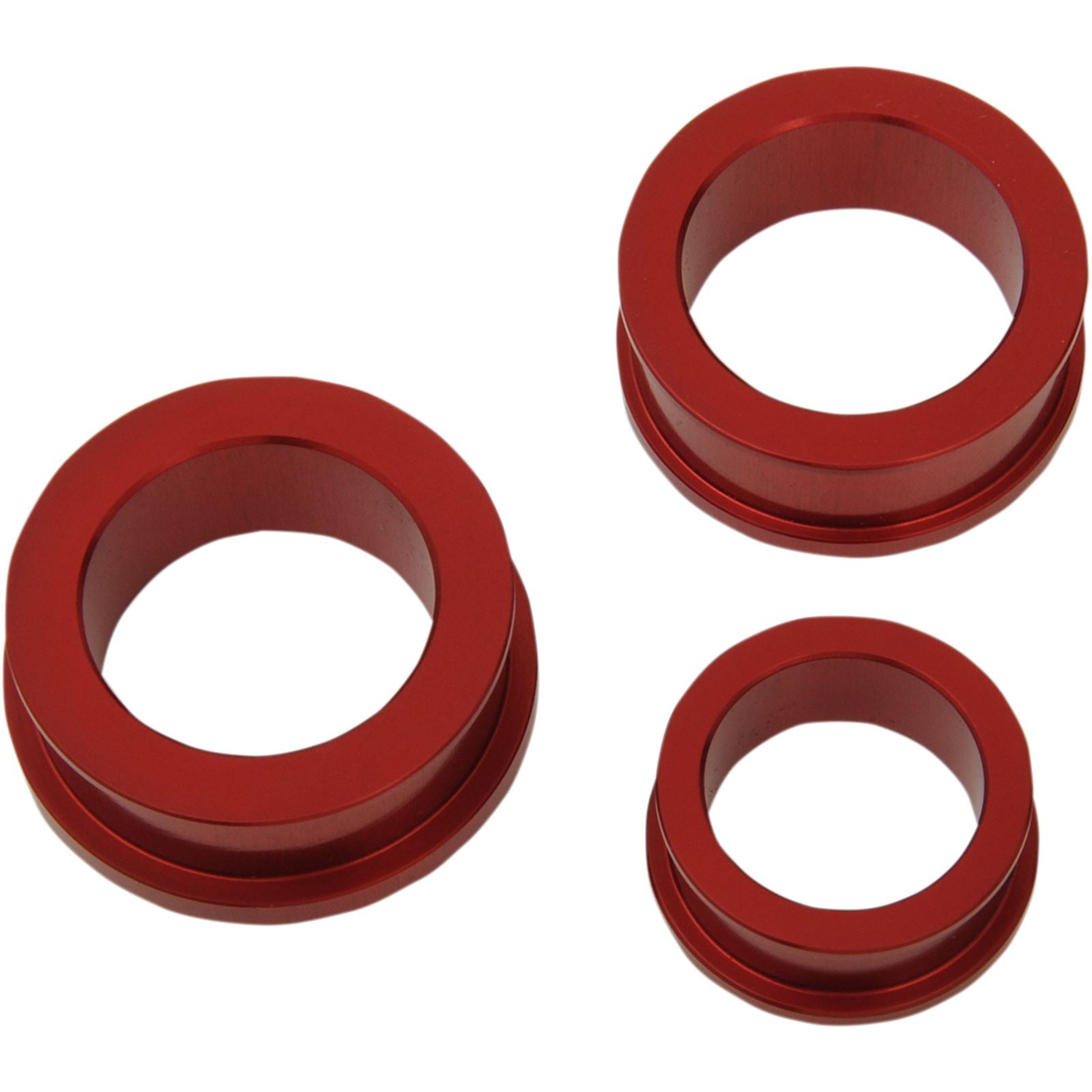 Driven Captive Wheel Spacer - Red For Suzuki DCWS-27_374179