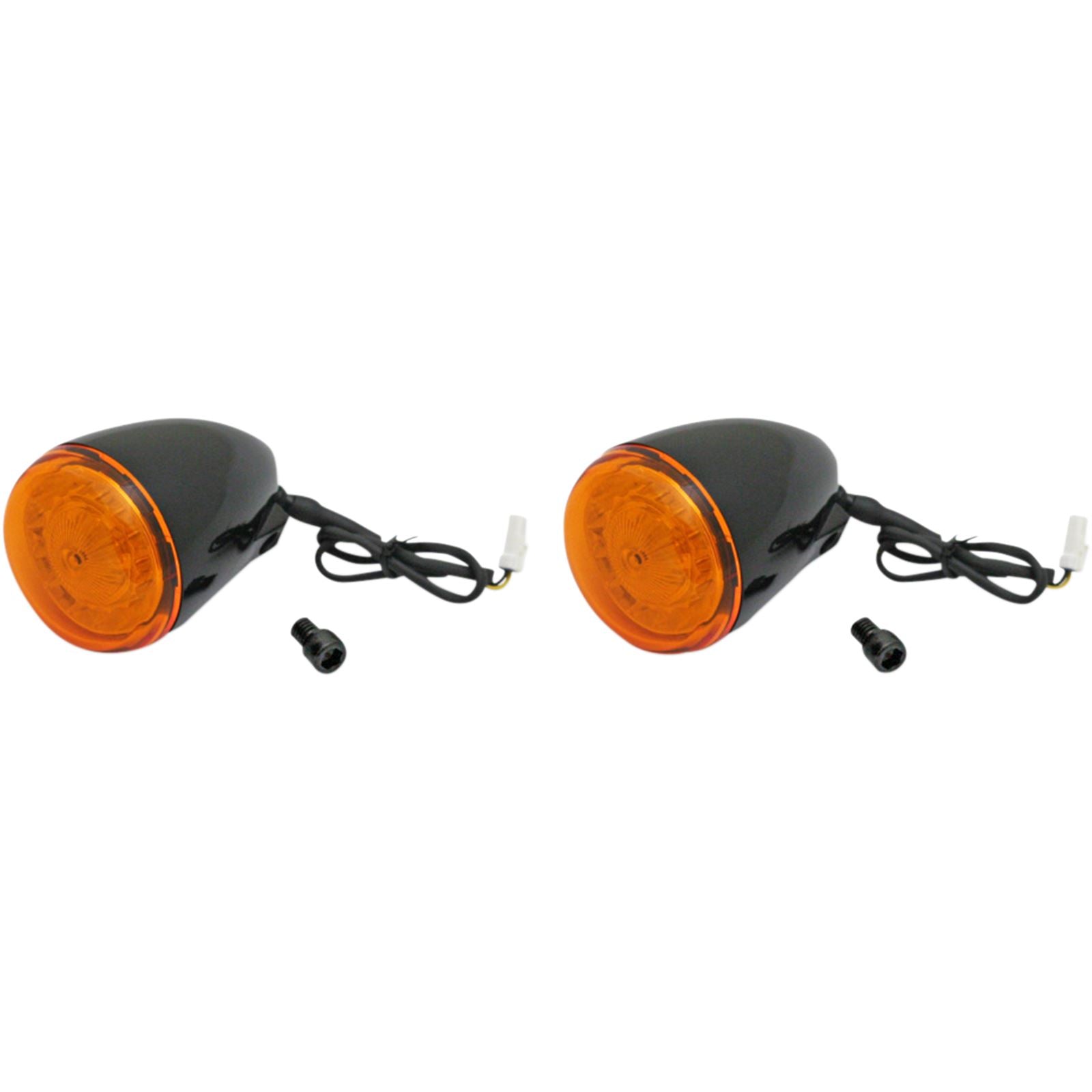 Custom Dynamics ProBEAM® Turn Signals - Black/Amber PB-IND-RTS-A-B_367546