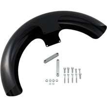Klock Werks Wrapper Front Fender - Black - Steel - 21" [MPN: KW05-01-0469]_409485