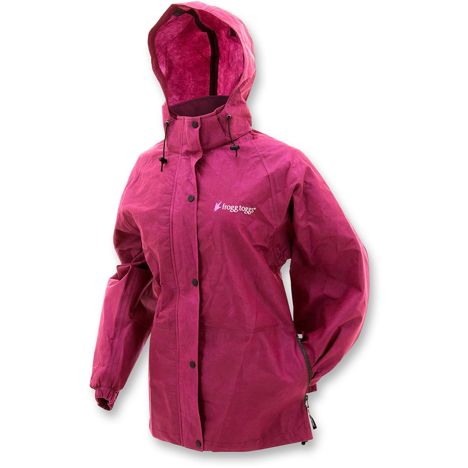 Frogg Toggs Women's Pro Action Rain Jacket - Cherry - Medium [MPN: PA63523-15MD]_389226