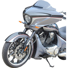 Klock Werks Flare Windshield - 20-1/4" x 6-1/2" - Dark Smoke for Victory [MPN: KW05-01-0431]_409765