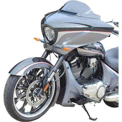 Klock Werks Flare Windshield - 20-1/4" x 6-1/2" - Dark Smoke for Victory [MPN: KW05-01-0431]_409765