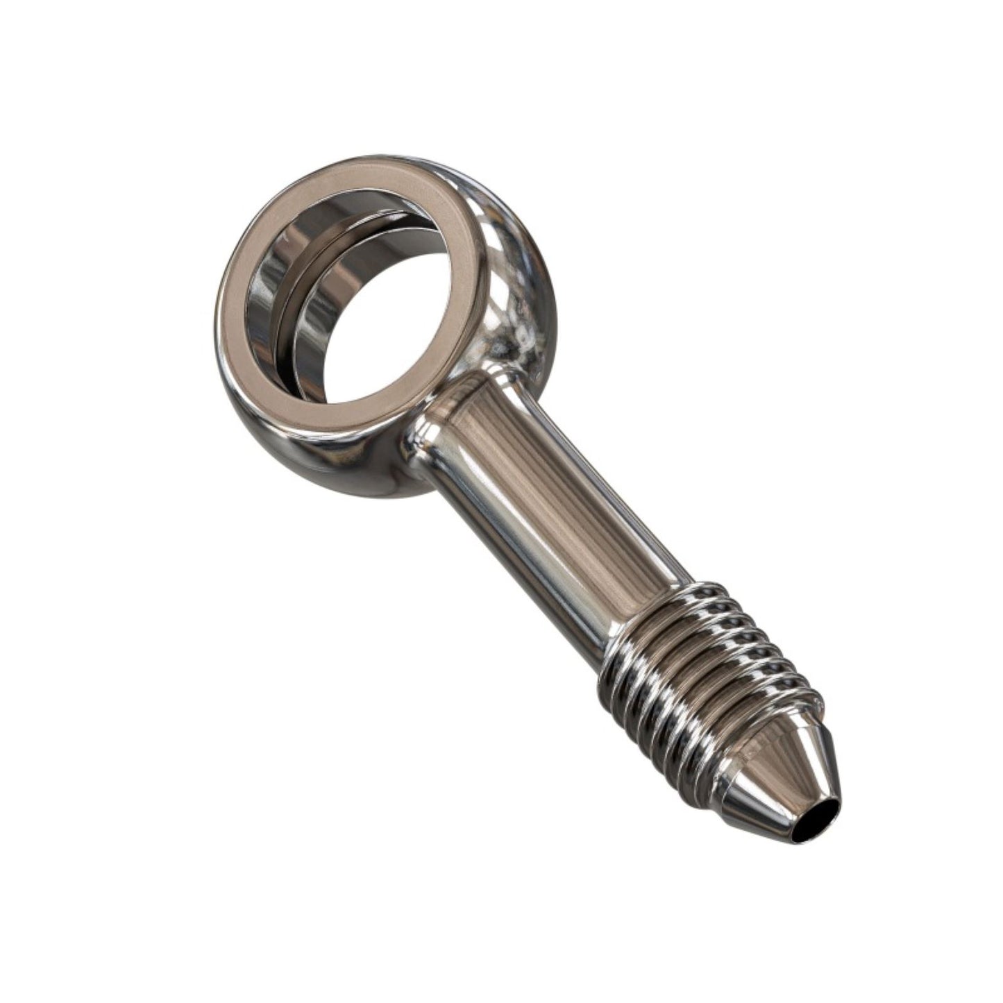 Goodridge Banjo - 7/16" - Straight - Stainless Steel [MPN: PB592-03-04C]_1518148