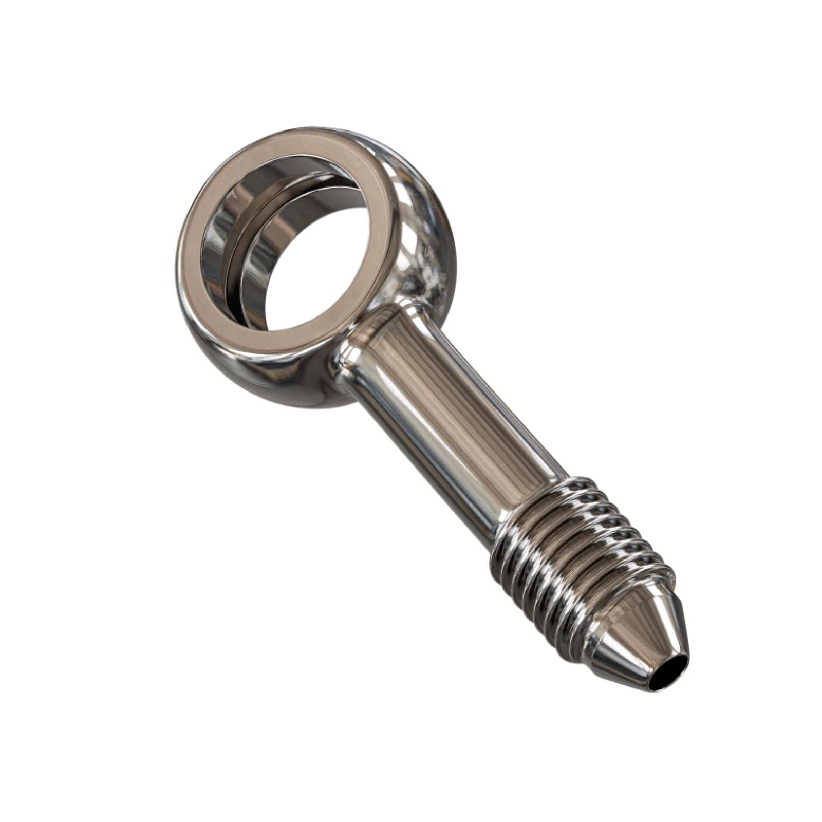 Goodridge Banjo - 7/16" - Straight - Stainless Steel [MPN: PB592-03-04C]_1518148