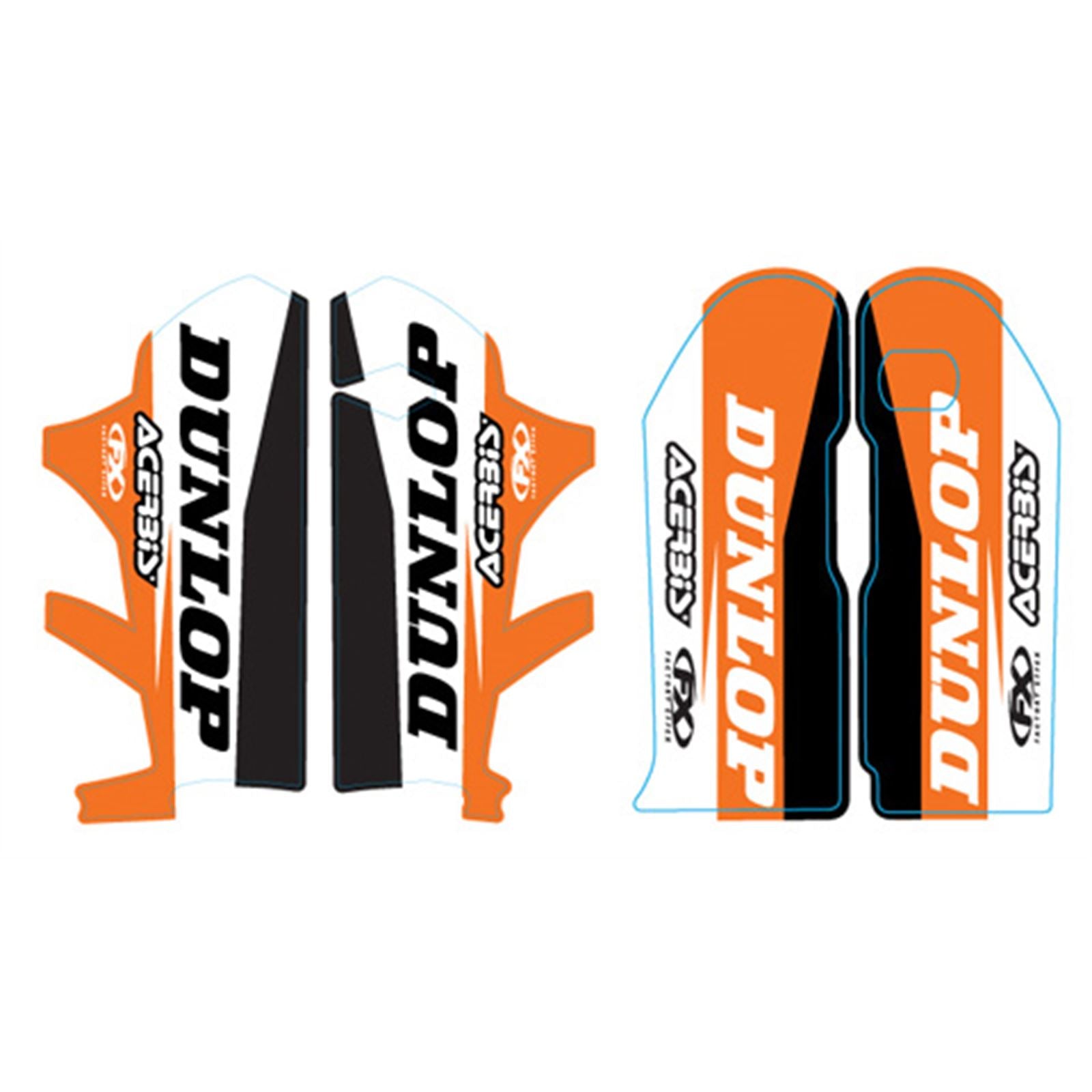 Factory Effex  fork Guard Graphic for Gas Gas/ Husqvarna/ KTM 17-40566_597877