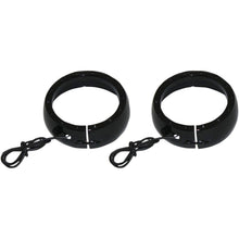 Custom Dynamics Lighted Passing Lamp Trim Ring '14+ FLHT - Black CDTB-45TR-1B_367289