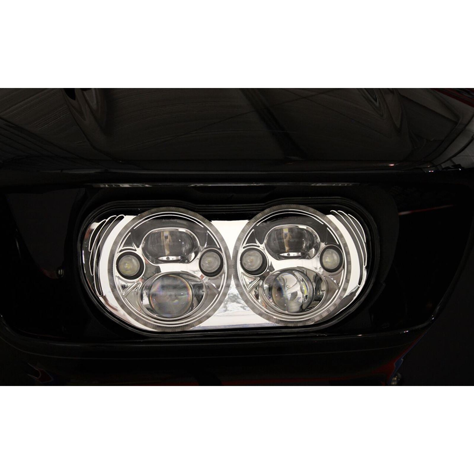 Custom Dynamics Headlight 15-20 FLTR - Chrome CDTB-RG-15-C_367262