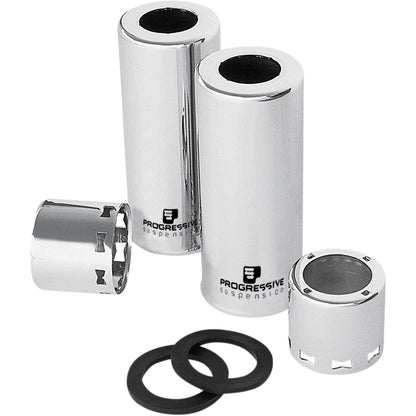 Progressive Suspension Chrome Shock Cover Kit [MPN: 30-5027C]_459625