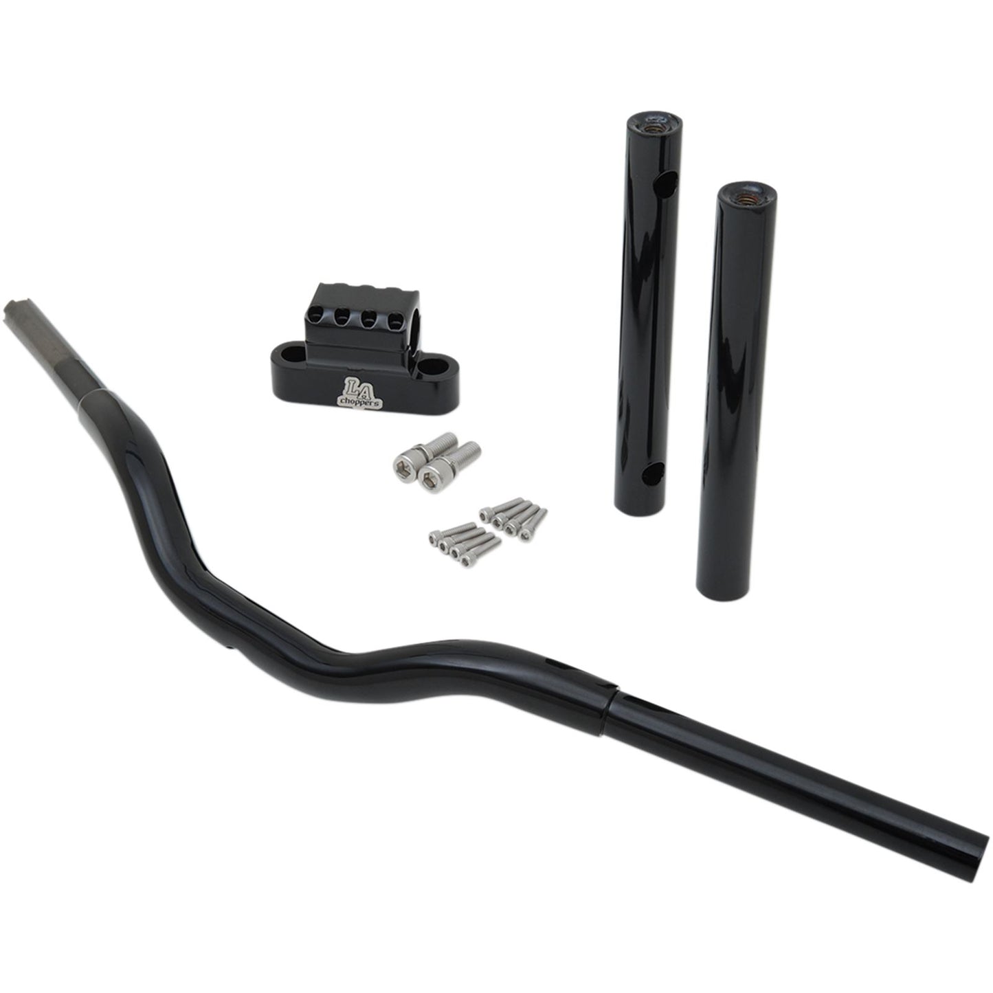 LA Choppers Handlebar - Kage Fighter - 14" - Black [MPN: LA-7335-10B]_414365