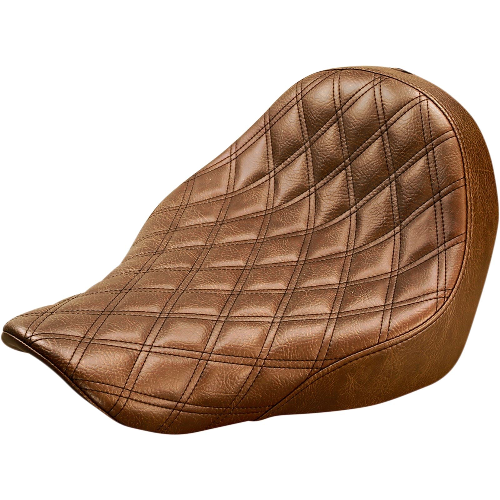 Saddlemen Renegade Solo Seat - Lattice Stitched - Brown [MPN