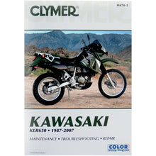 Clymer Manual for Kawasaki KLR650 [MPN: 474-3]_359926