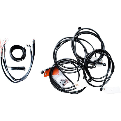 LA Choppers Handlebar and Cable Kit - 14" - Black [MPN: LA-7361KT1-14B]_414216