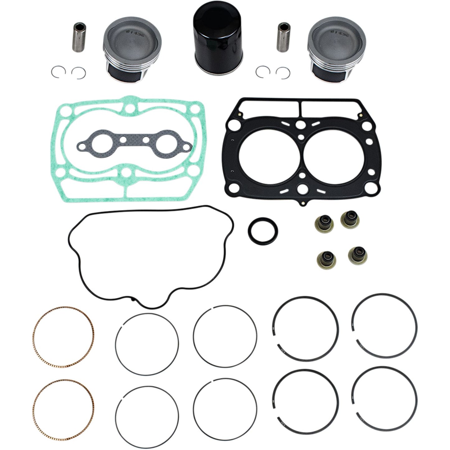 WSM Top End Kit - Standard for Polaris 800 54-315-10_499314