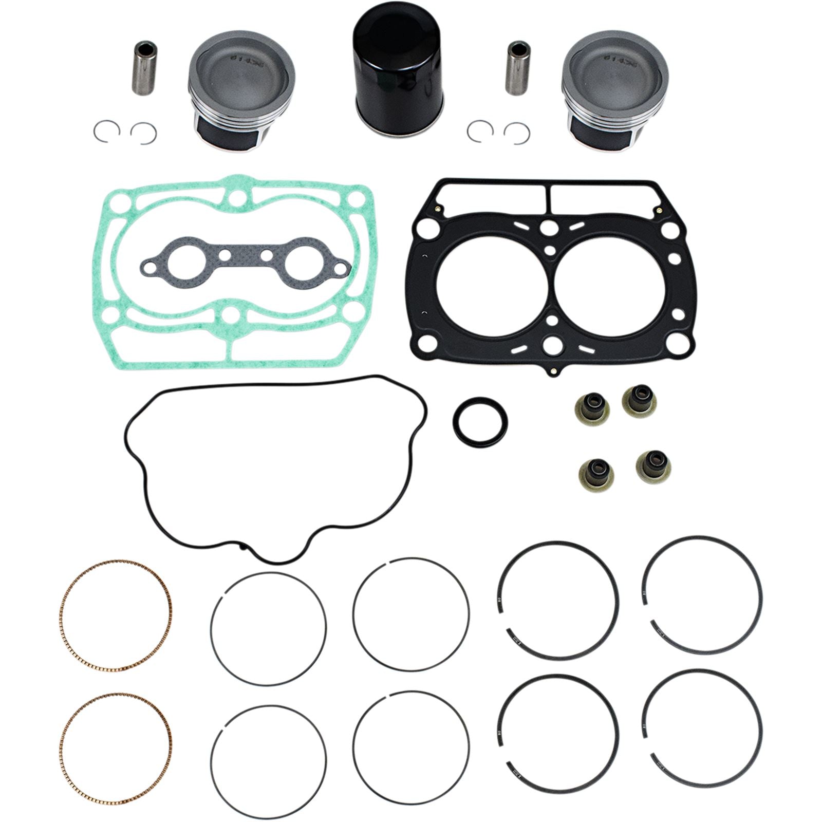 WSM Top End Kit - Standard for Polaris 800 54-315-10_499314