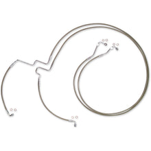 Magnum Lower Brake Line - Stainless/Chrome Fittings - Touring [MPN: SSC1116-00]_422768