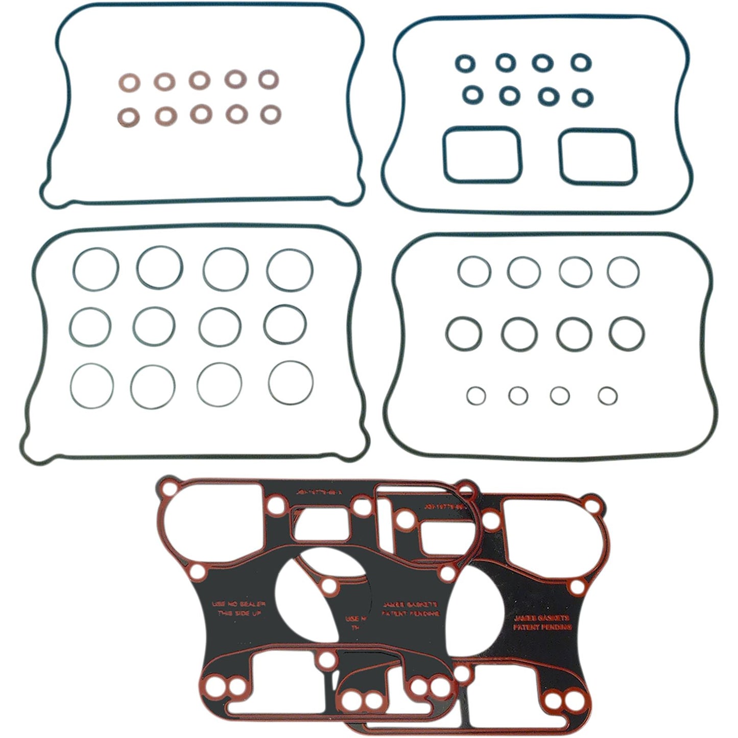 James Gaskets Rocker Box Rubber Gasket - XL [MPN: 17030-89]_399453
