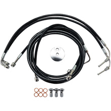 LA Choppers Brake Lines - Black - FL ABS [MPN: LA-8051B08B]_416508