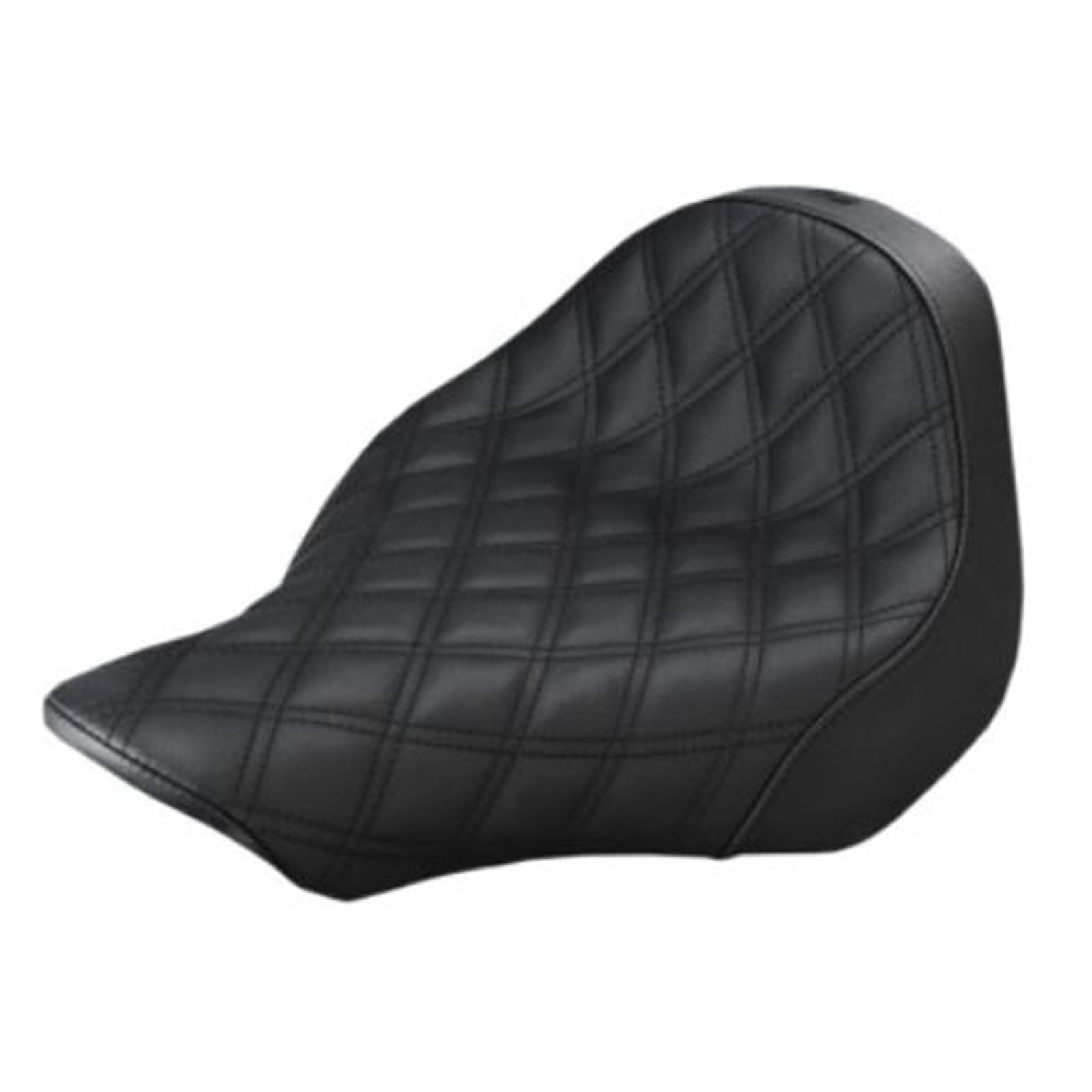 Saddlemen Renegade Seat - Lattice Stitched - Black - FXSB 813-27-002LS_639654