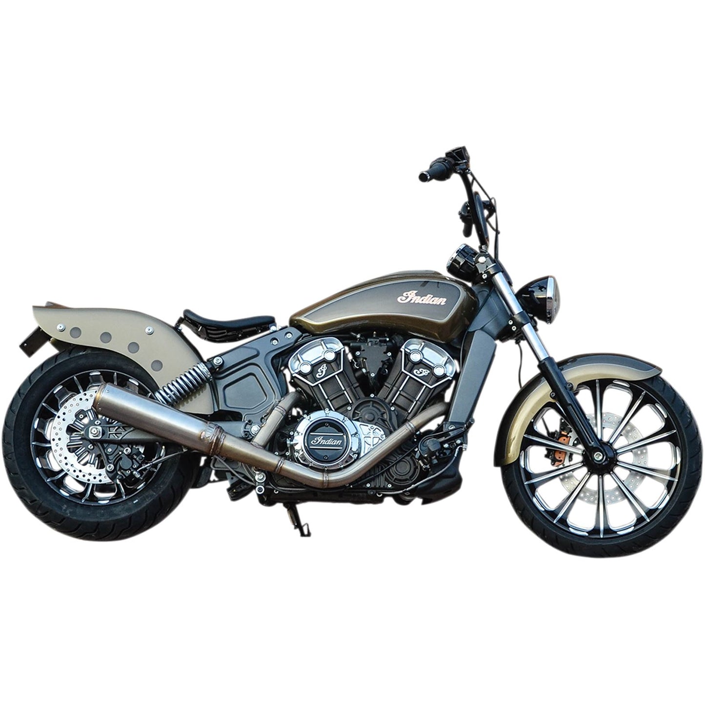 Klock Werks Outrider Front Fender - Steel - 16"-19" - '15-'20 for Indian Scout [MPN: KW05-01-0339]_409468