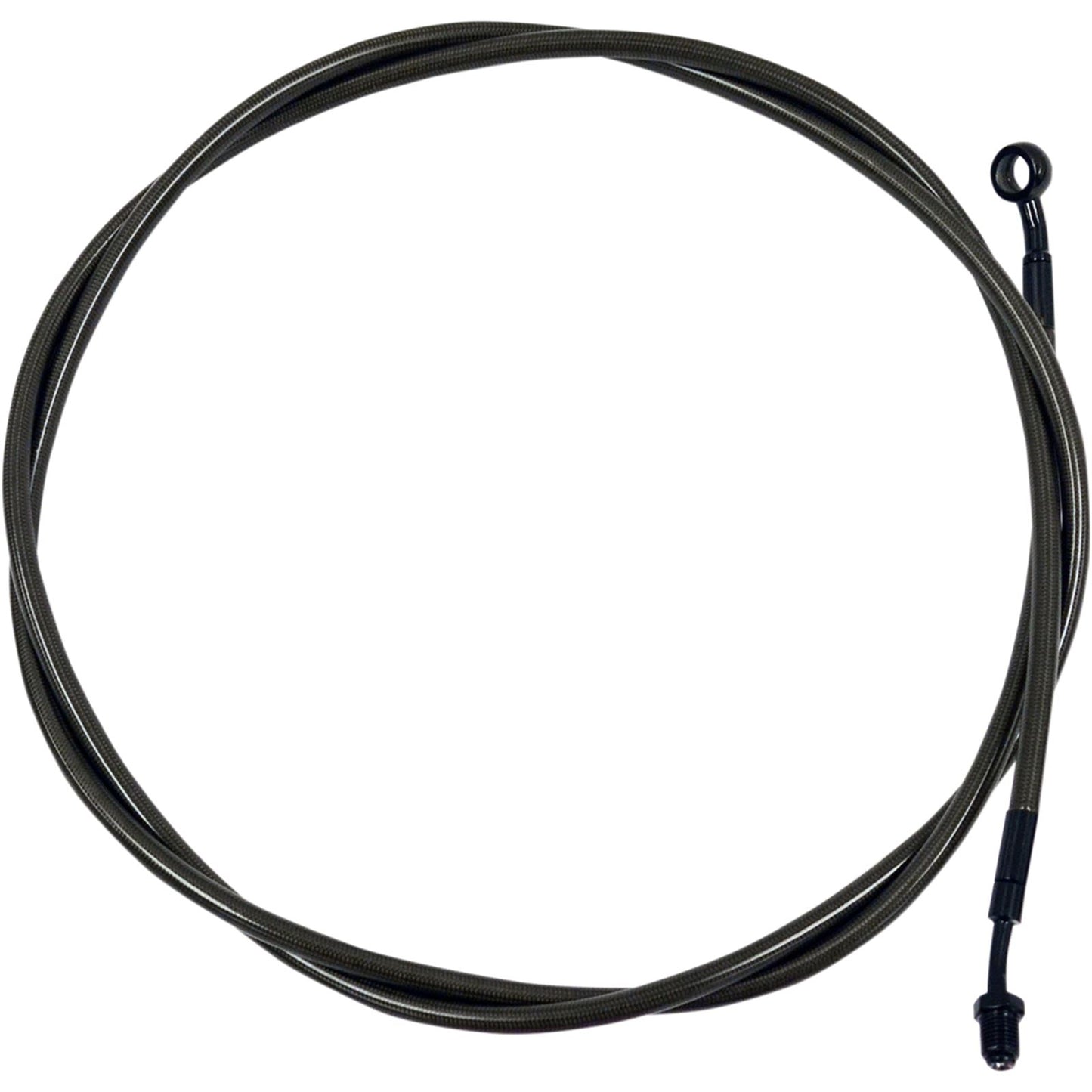 LA Choppers Midnight Braided Clutch Cable For 15" - 17" Ape Hanger Handlebars [MPN: LA-8110C16M]_416027