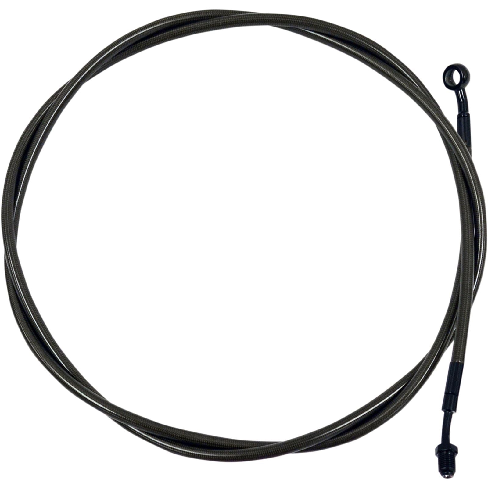 LA Choppers Midnight Braided Clutch Cable For 15" - 17" Ape Hanger Handlebars [MPN: LA-8110C16M]_416027