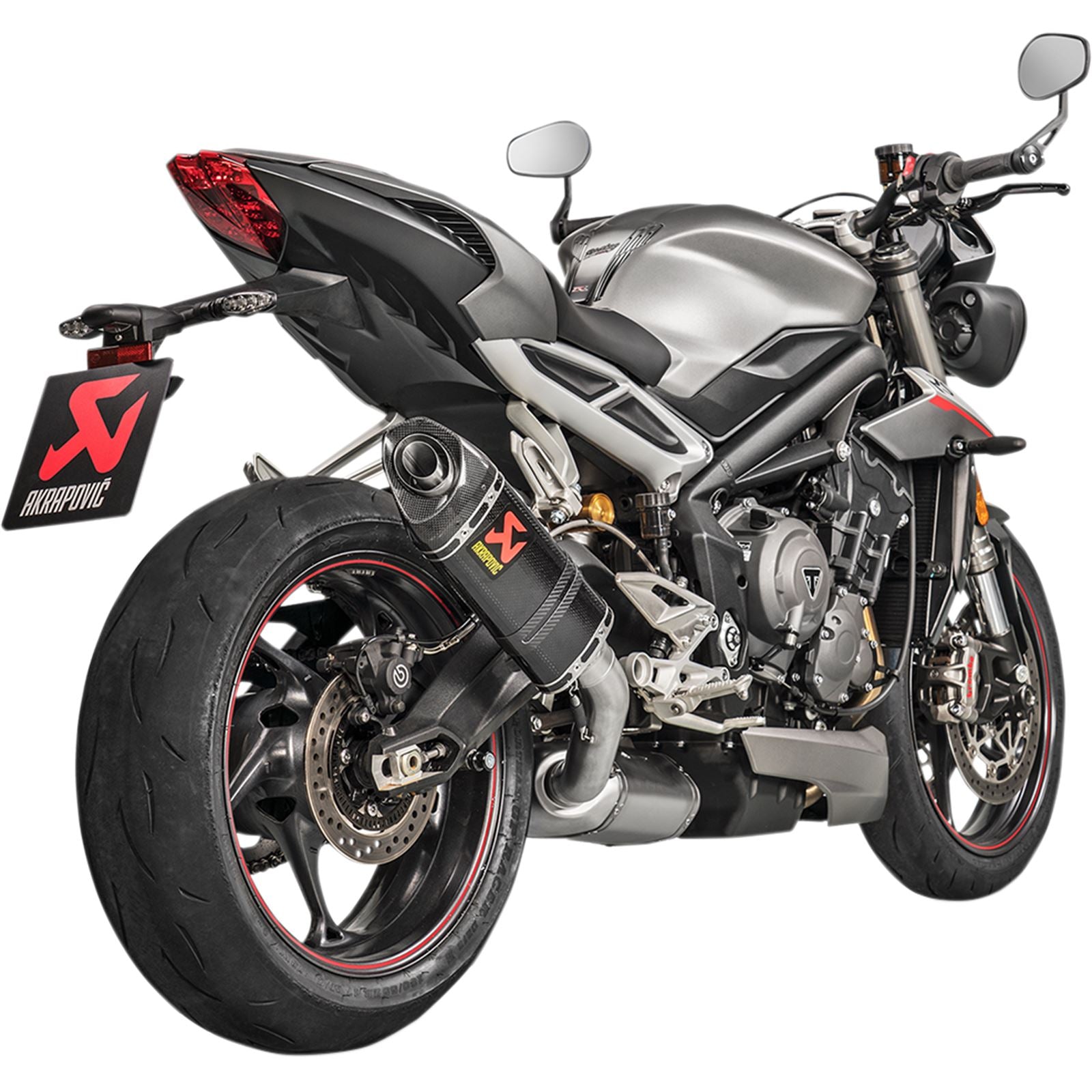 Akrapovic Muffler - Carbon Fiber - Street Triple 765 [MPN: S-T7SO1-HAPC]_322873