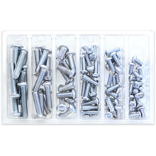 Bolt MC Hardware Button Head Allen Bolt Assortment - 90-Piece Kit SV-BHM6M8_1002443