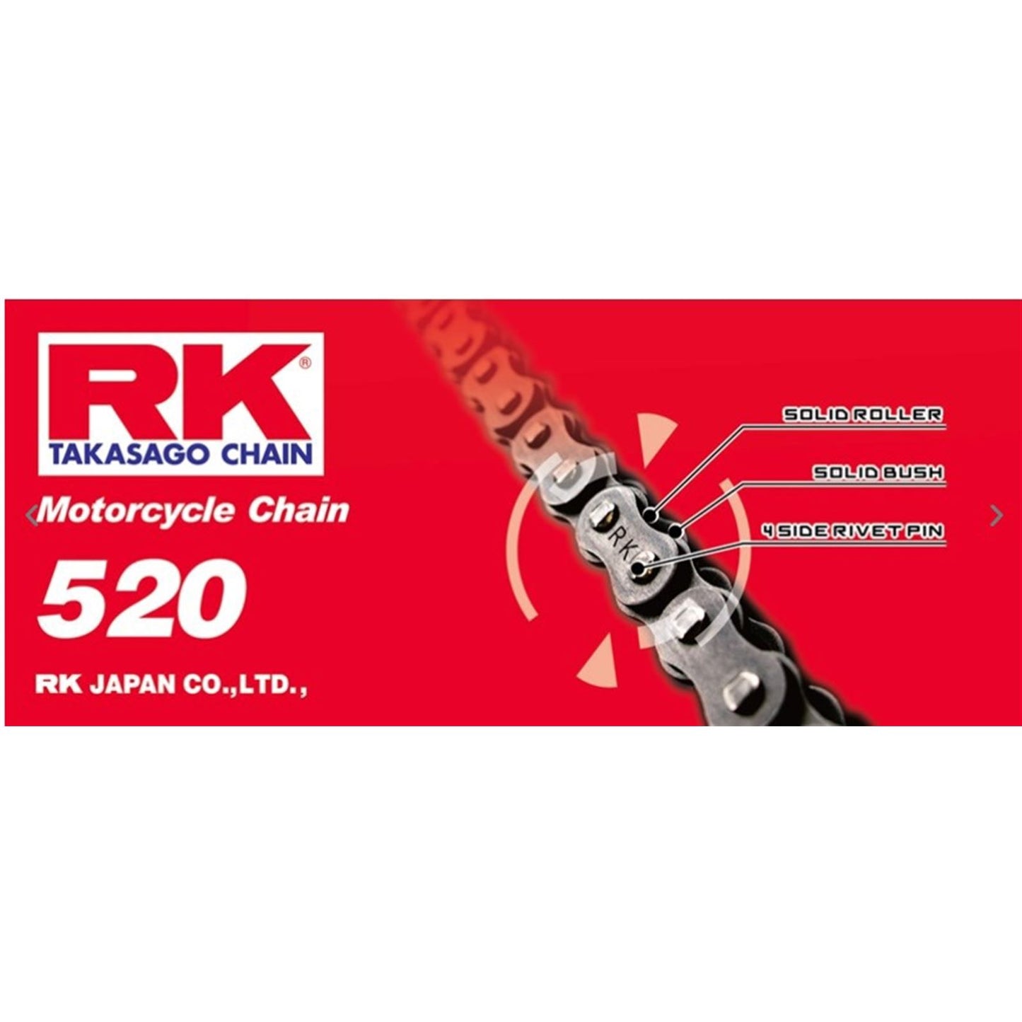 RK Chain M520 - Standard Chain - 102 Links [MPN: M520-102]_1499173